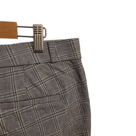 Banana Republic Plaid Sloan Fit Ankle Pants Size 4 - Picture 5 of 8